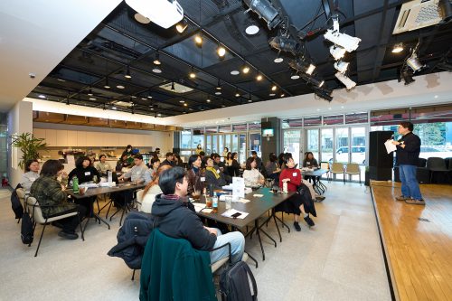 지난 1월 진행한 변화의시나리오 프로젝트 지원사업 결과공유회 현장