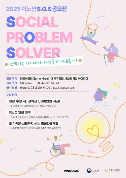 2025 이노션 S.O.S 공모전 포스터