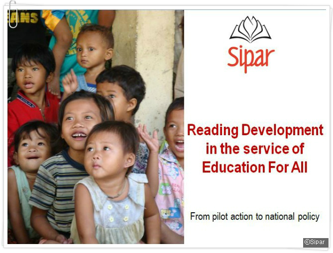 '모두를 위한 교육서비스에서 읽기의 성장' 이라는 모토로 사업을 펼치고 있는 <Sipar>